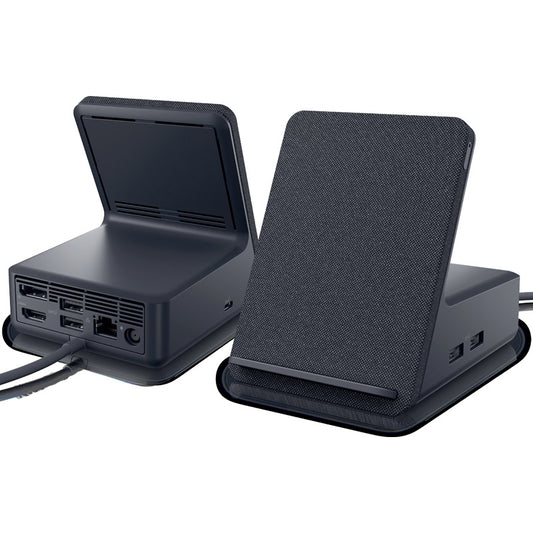 Dell HD22Q Dual Monitor Docking Station with Wireless Charging Stand