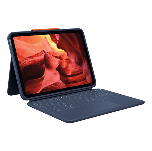 Logitech Rugged Combo 4 Touch Keyboard Case with Trackpad for iPad (10th Gen)